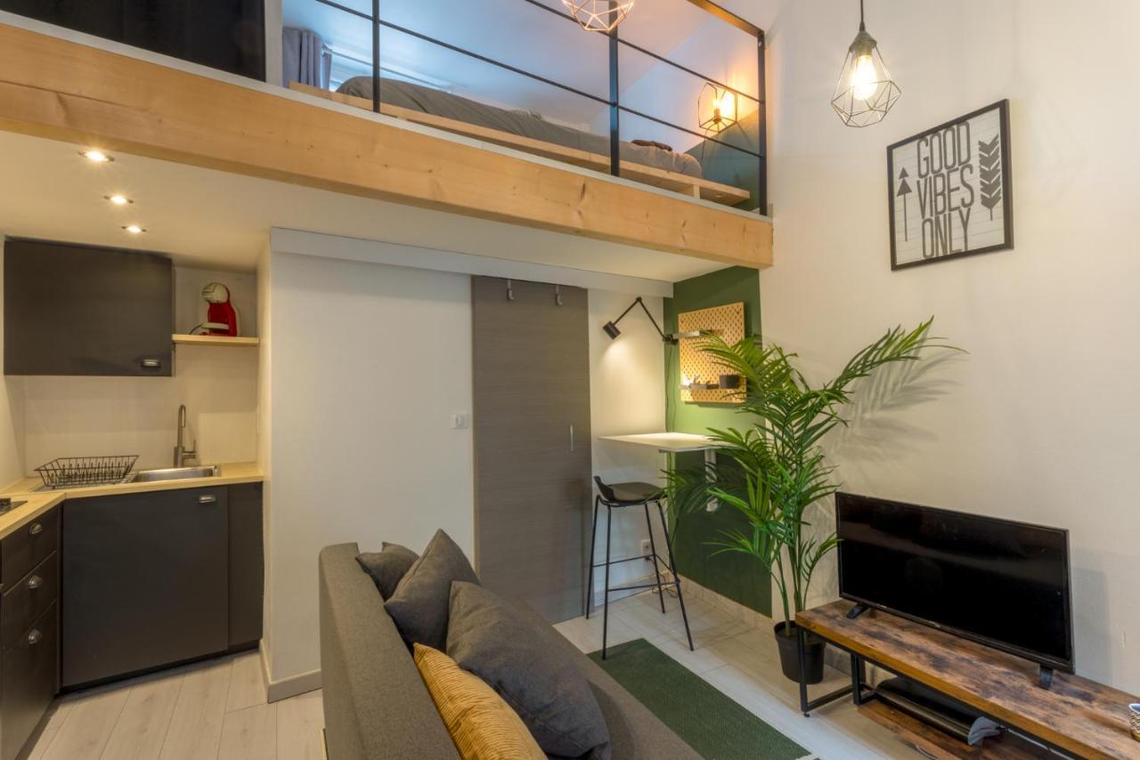 L'Urbain Vitry - Studio Avec Mezzanine En Hyper Centre Тулуза Стая снимка
